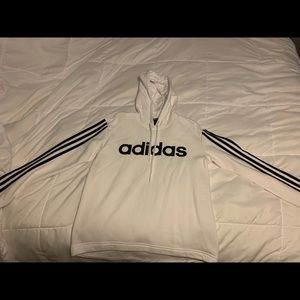 Adidas pull over hoodie